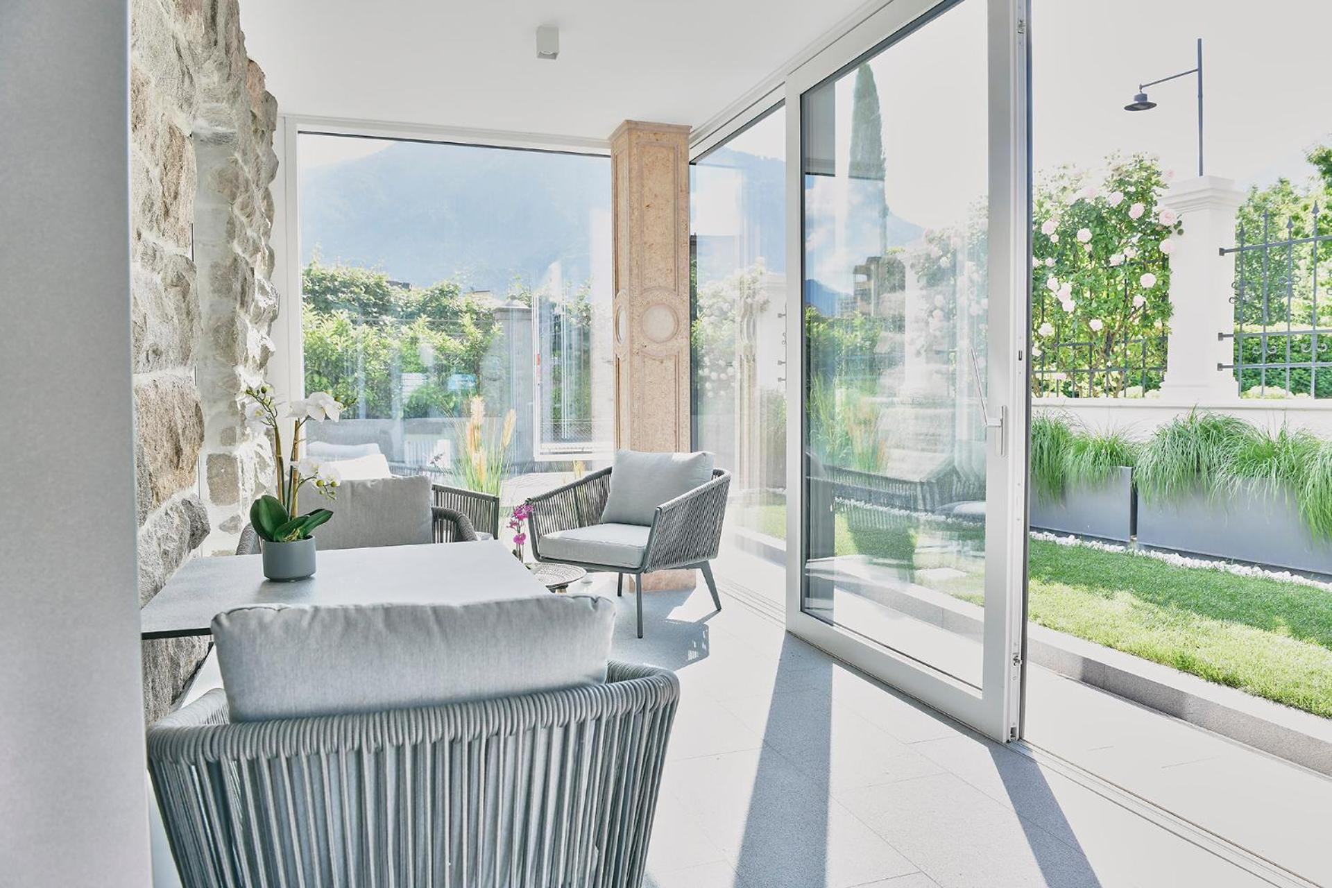 Wosching Haus Roemer Living Appartement Meran Buitenkant foto